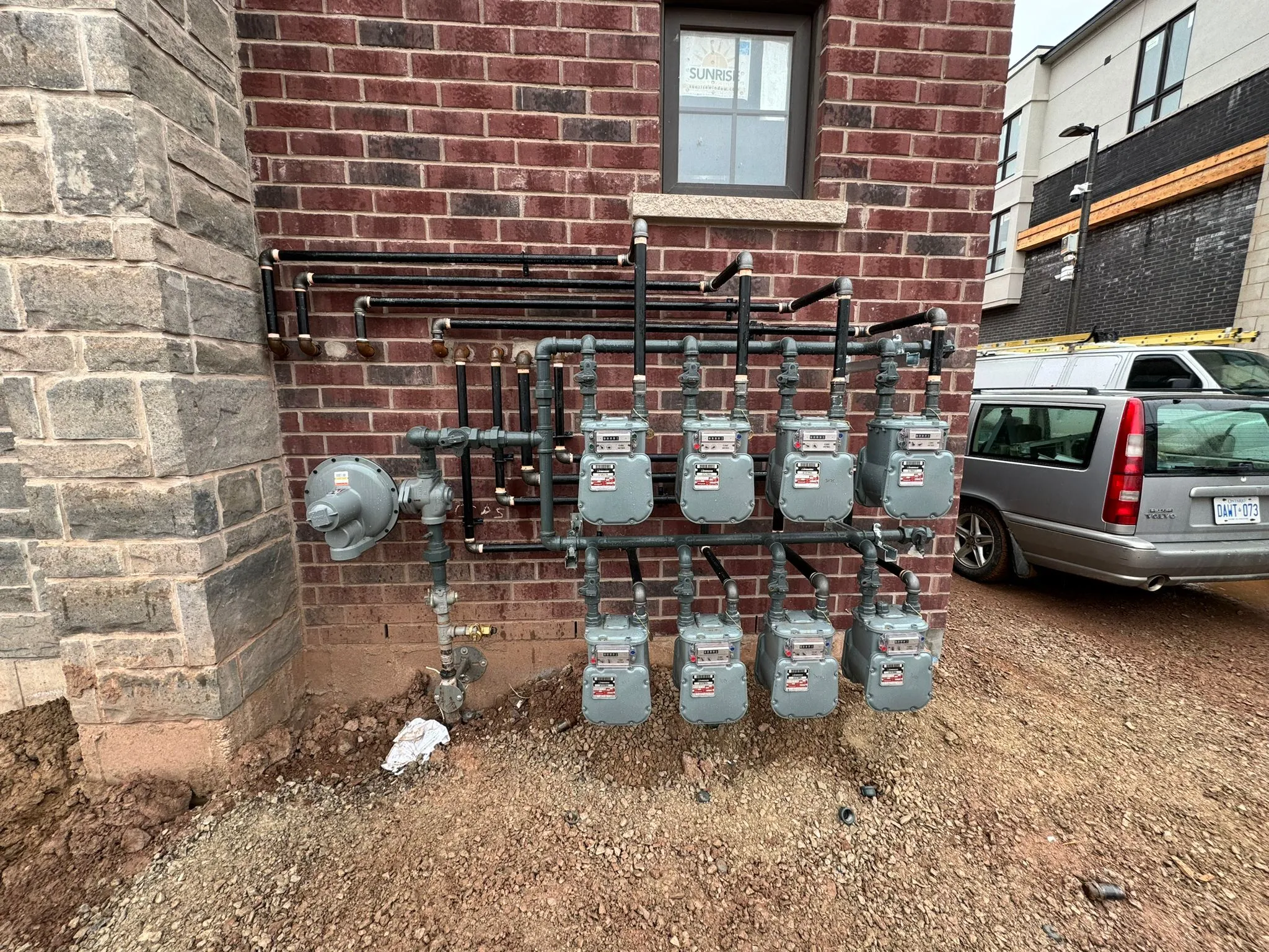 Gas line installation by Navraj Air Systems