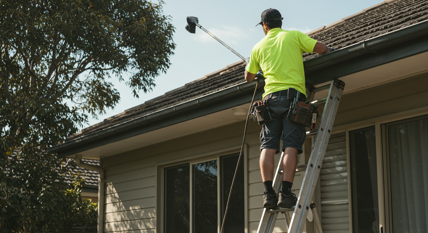Gutter home cleaning
