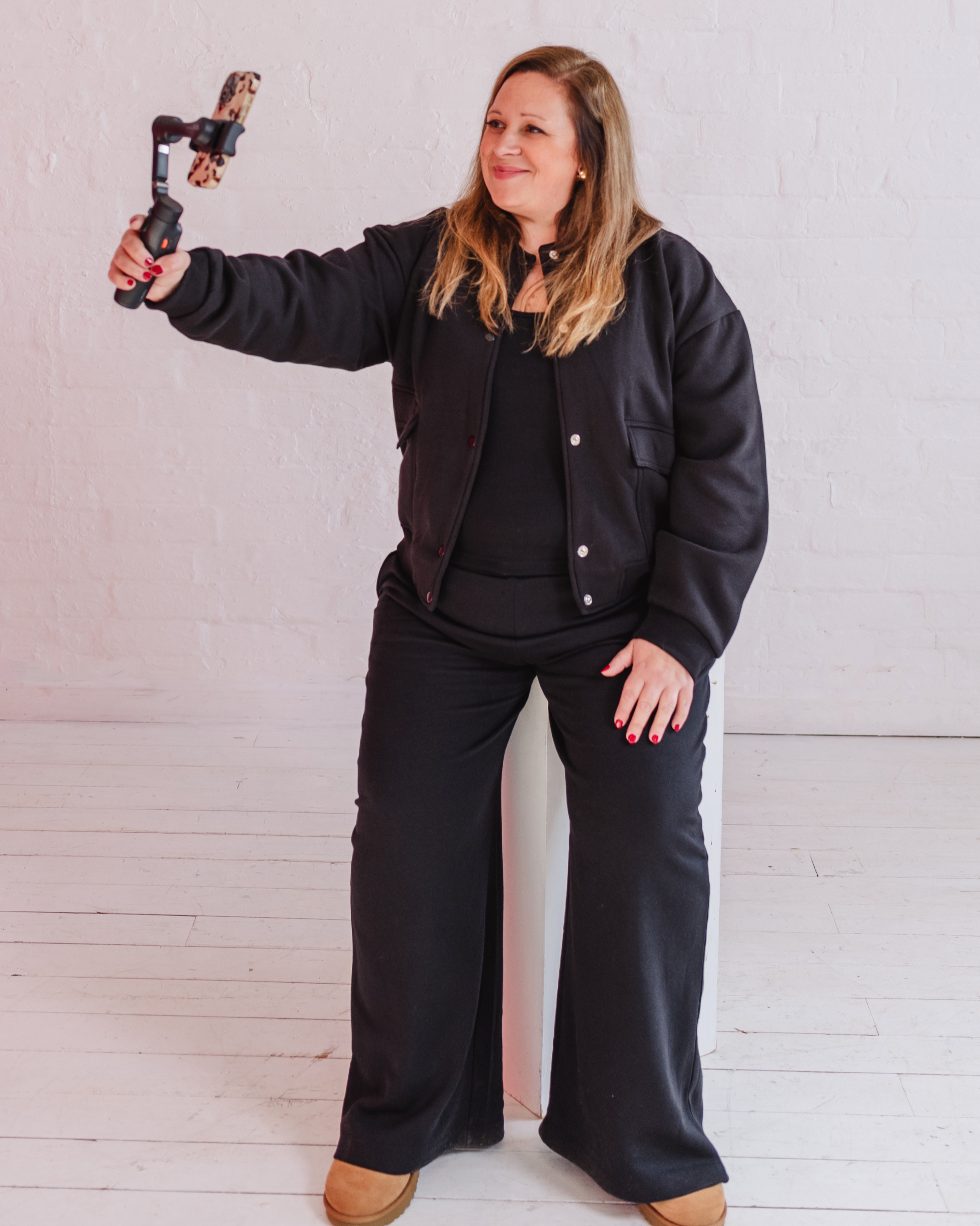 Jo creating content