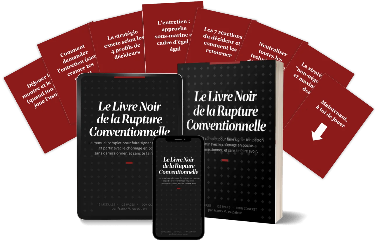 Le Livre Noir de la Rupture Conventionnelle