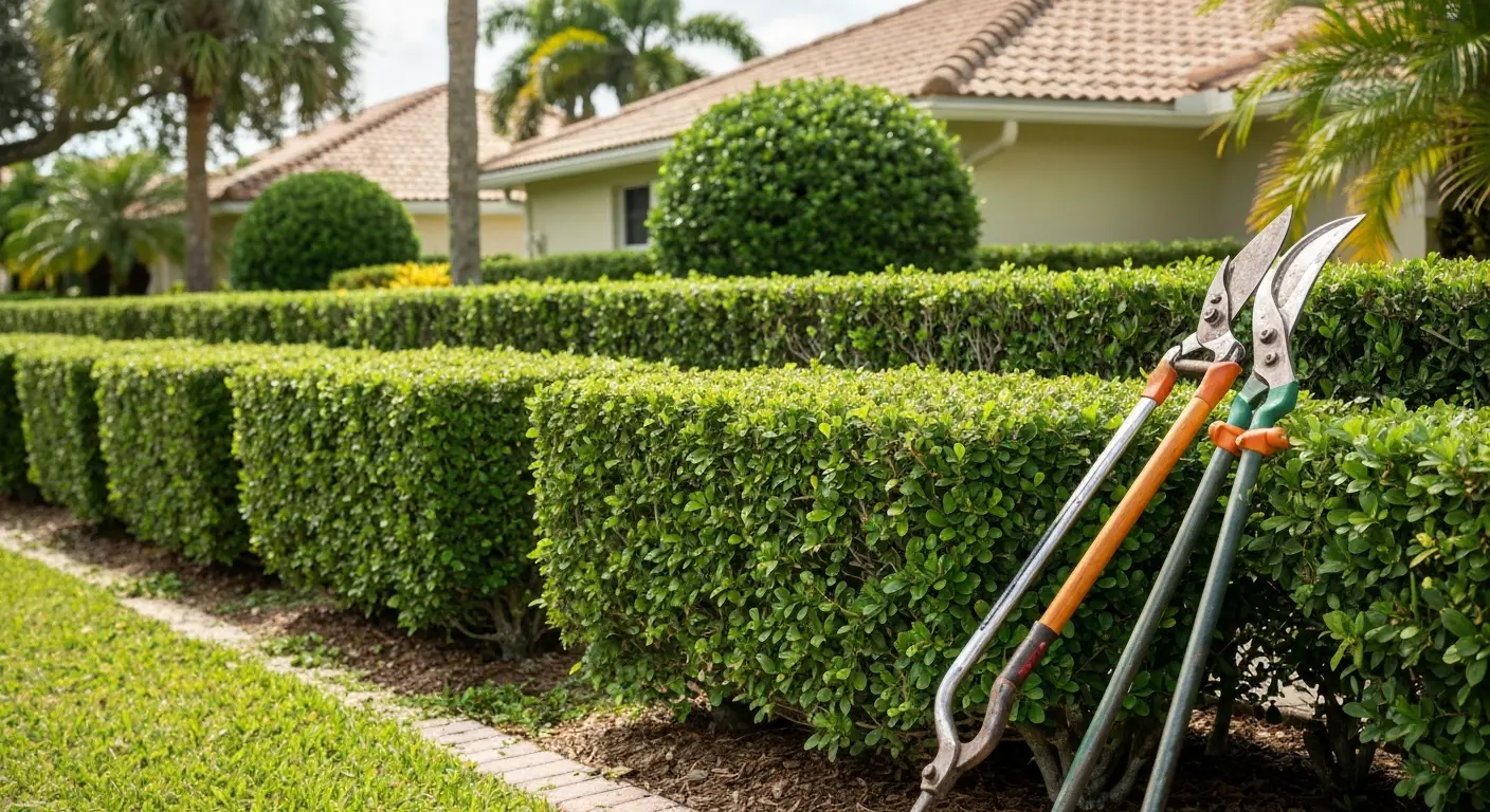 Bush and hedge trimming