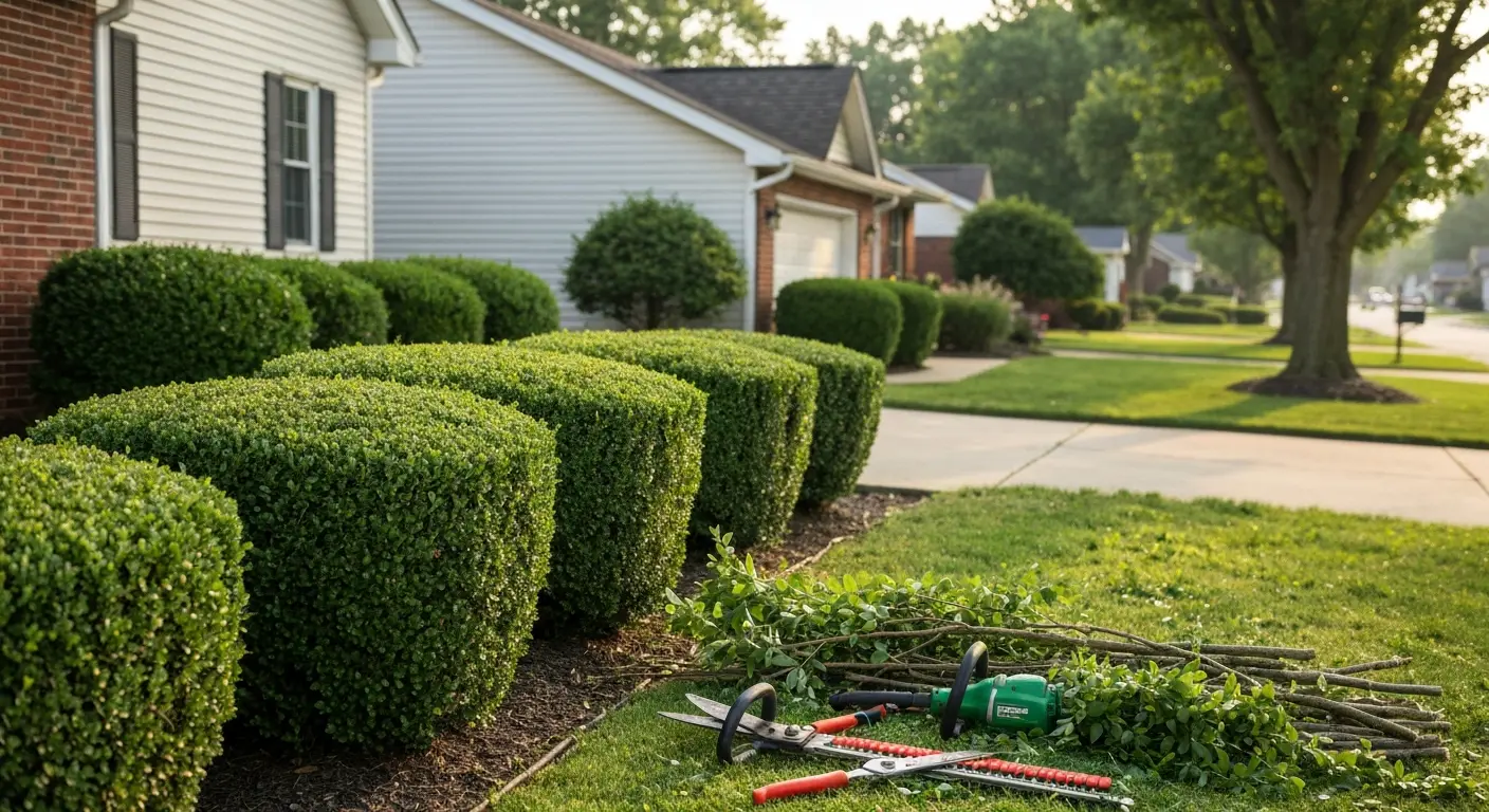 Bush and hedge trimming