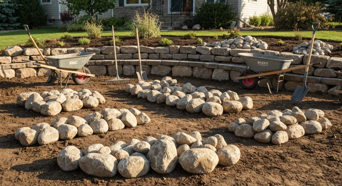 Rock reuse and relocation