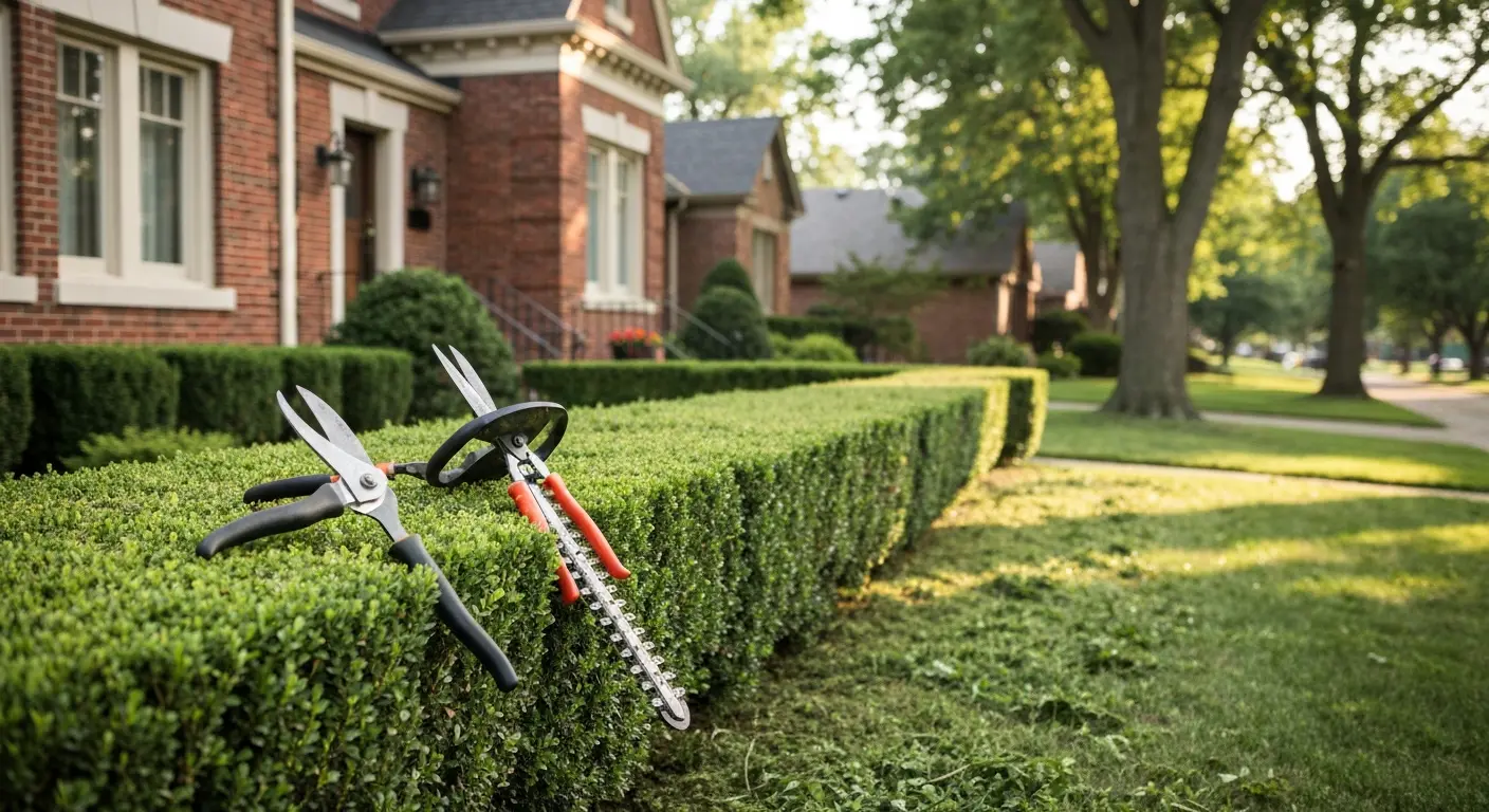 Bush and hedge trimming