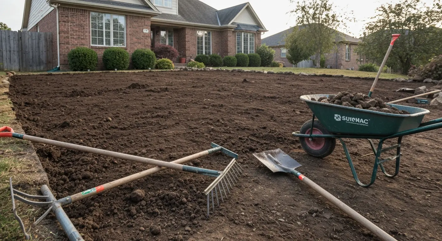 Full rock bed removal project