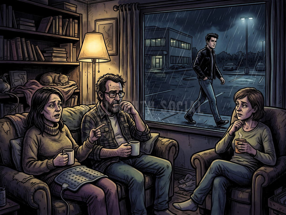 We might be in our 40s now, trading "parties in the woods" for "early nights with a heating pad", but the social dynamics haven't changed that much. We’re still just trying to figure out who’s real, who’s fake, and why that one guy in the office never seems to age.