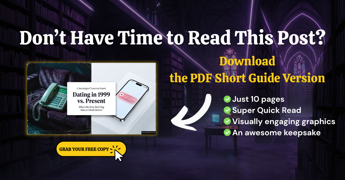 PDF Short Read Guide-Dating in 1999 vs. Present