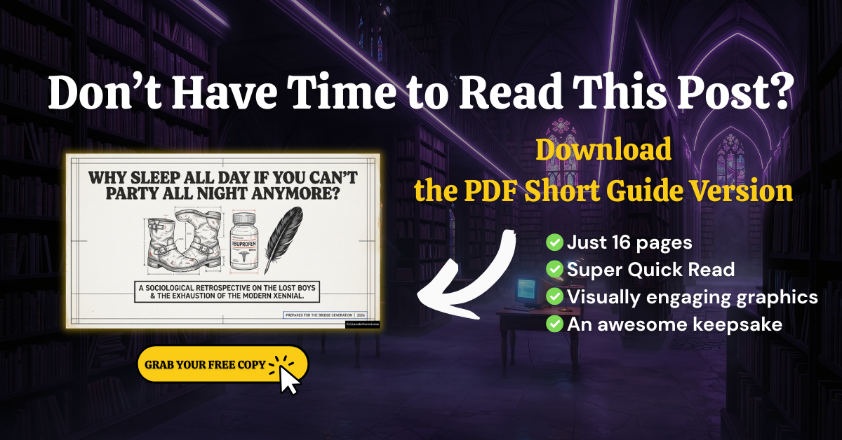 PDF Short Read Guide-Why Sleep All Day If You Can't Party All Night Anymore