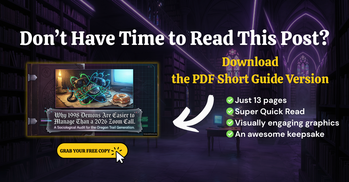 PDF Short Read Guide-Why Demons Are Easier to Manage Than a 2026 Zoom Call