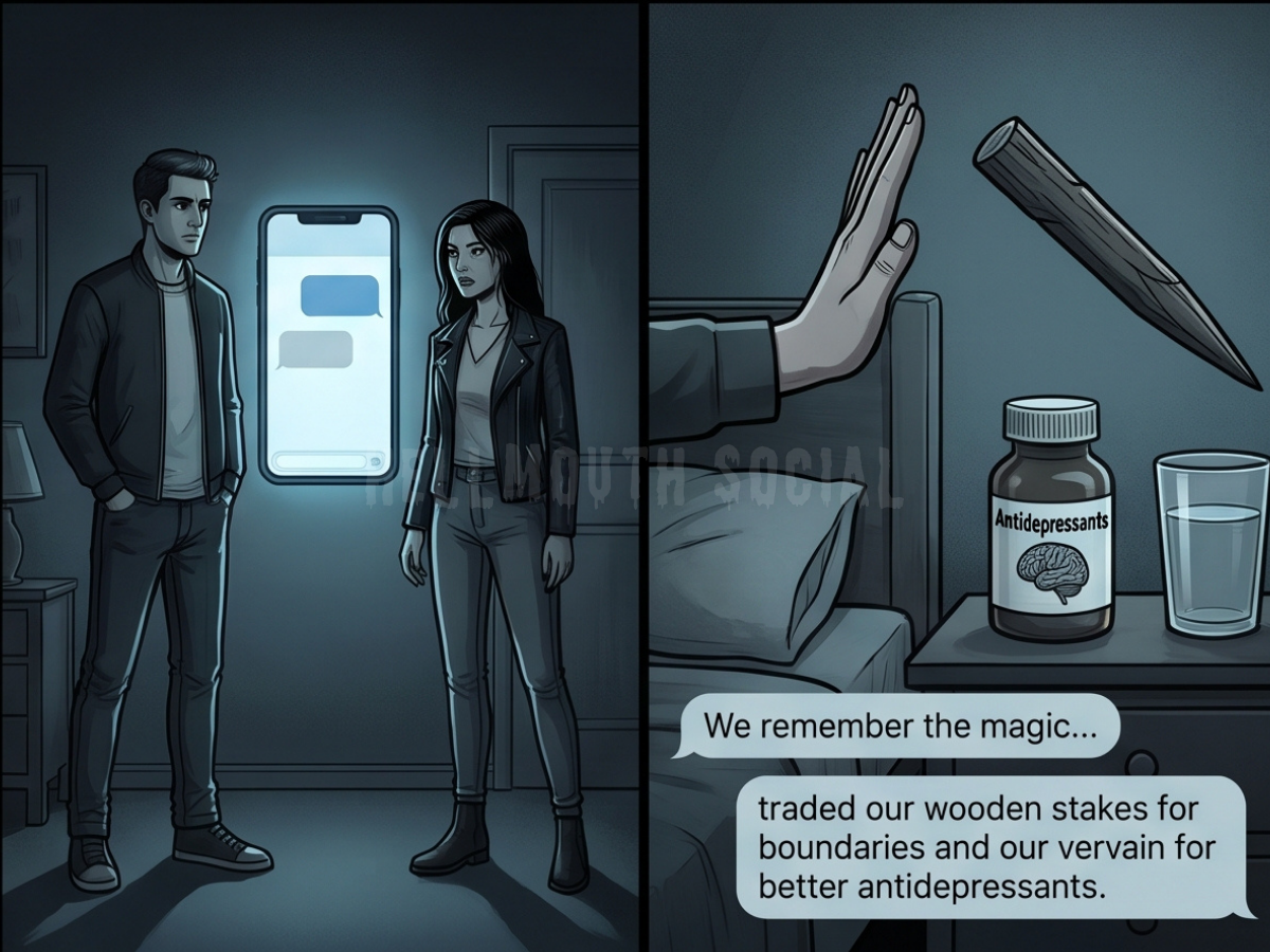 Looking back at "The Night of the Comet", it’s clear that the real supernatural element wasn't the fangs — it was the social permissiveness of the era.