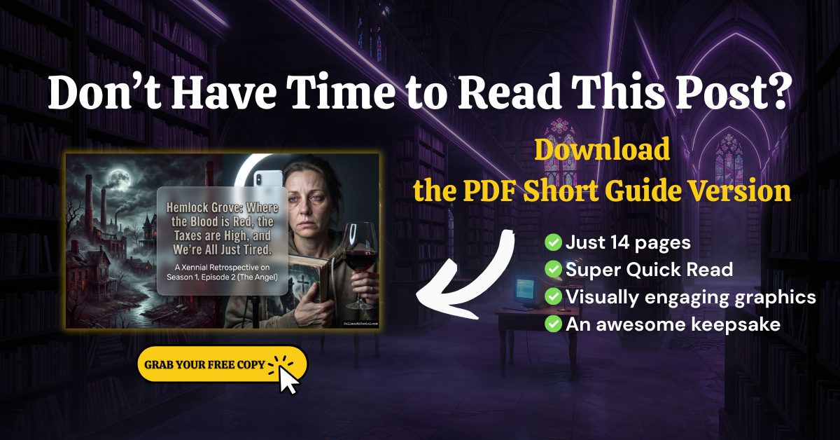 PDF Short Read Guide-Hemlock Grove_Where the Blood Is Red, the Taxes are High, and We're All Just Tired