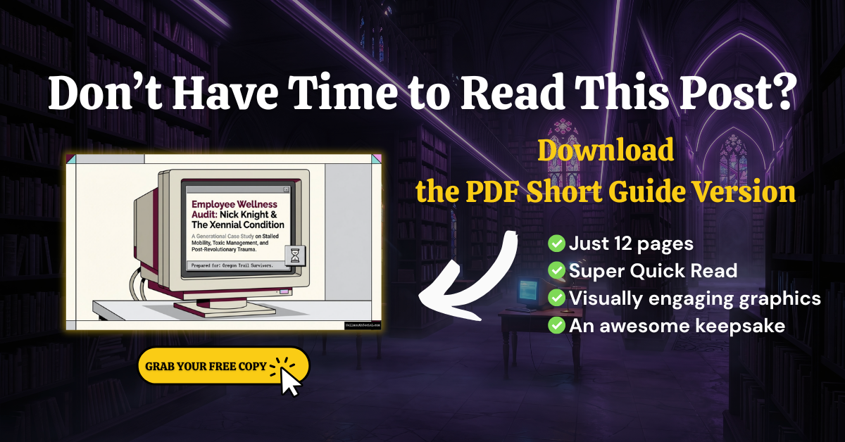 PDF Short Read Guide-Employee Wellness Audit_Nick Knight & The Xennial Condition