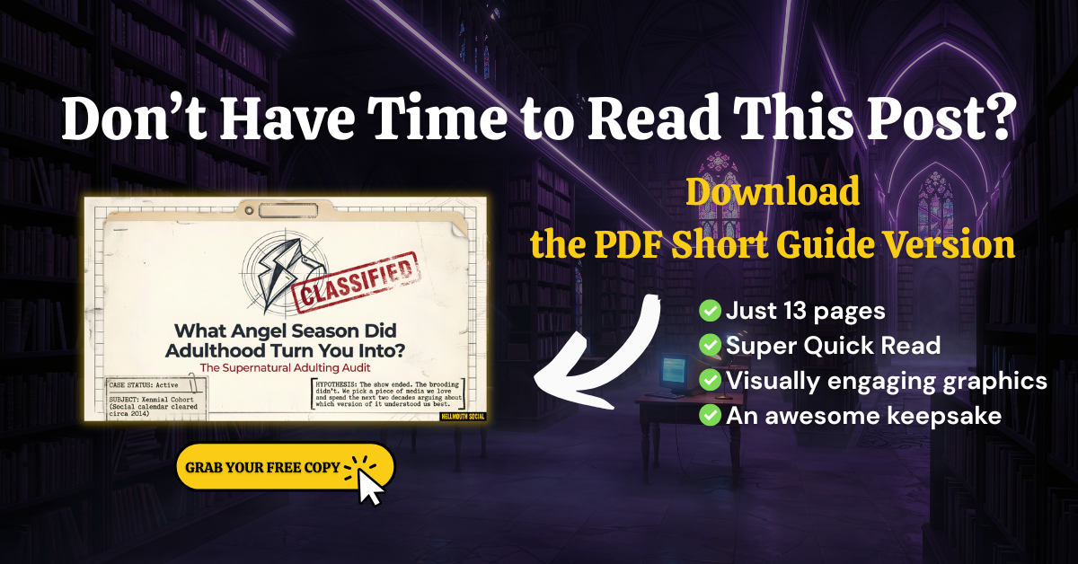 PDF Short Read Guide-What Angel Season Did Adulthood Turn You Into