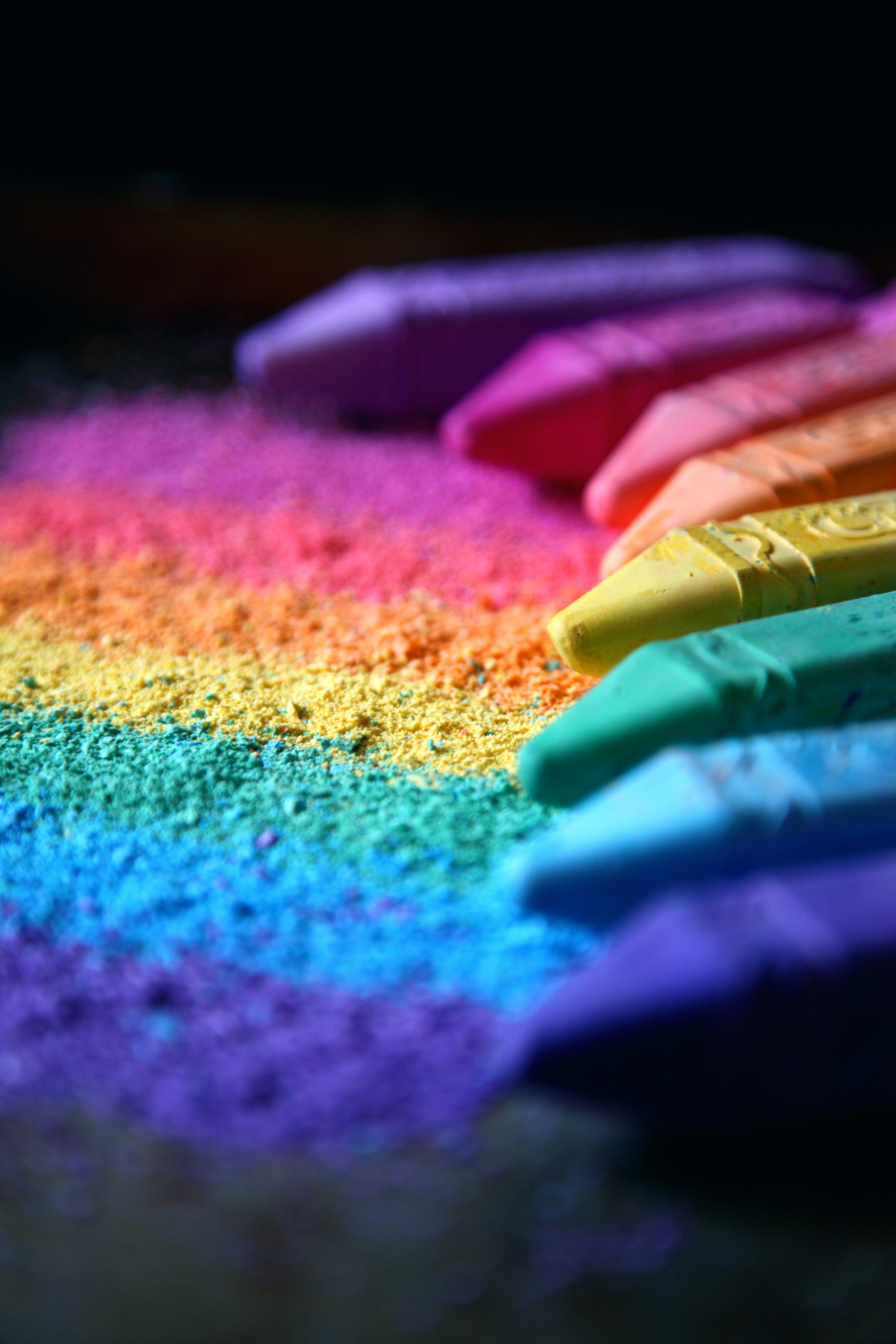 multi coloured crayons multi coloured crayons