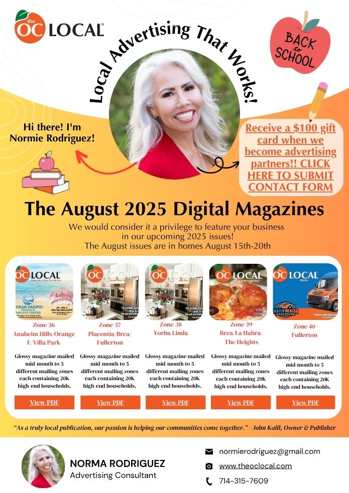 Digital Newsletter OC Local Sample