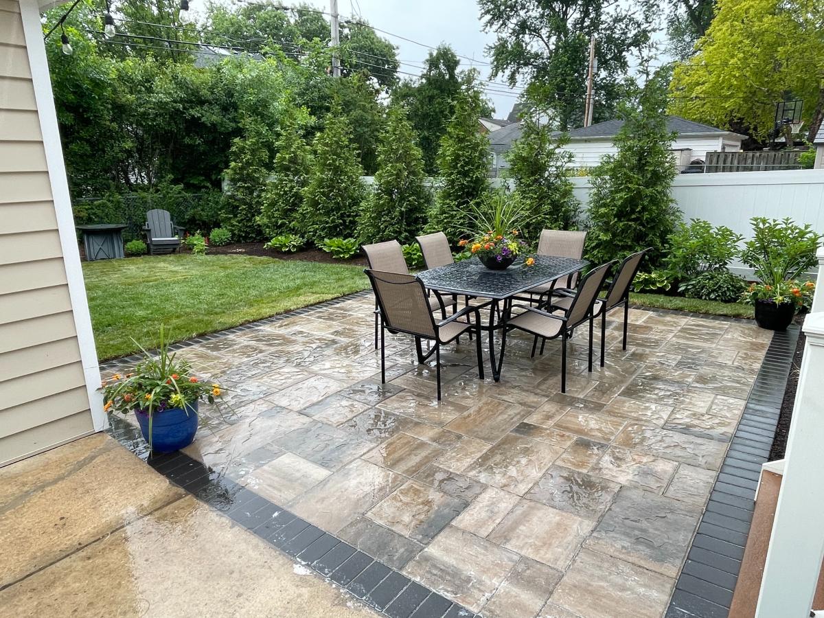 backyard patio landscaping elmhurst il backyard patio landscaping elmhurst il