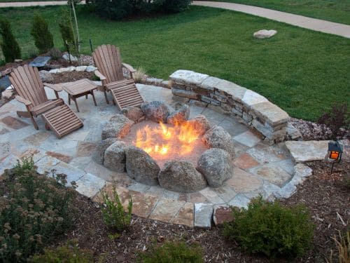 Outdoor Firepits in Katy
