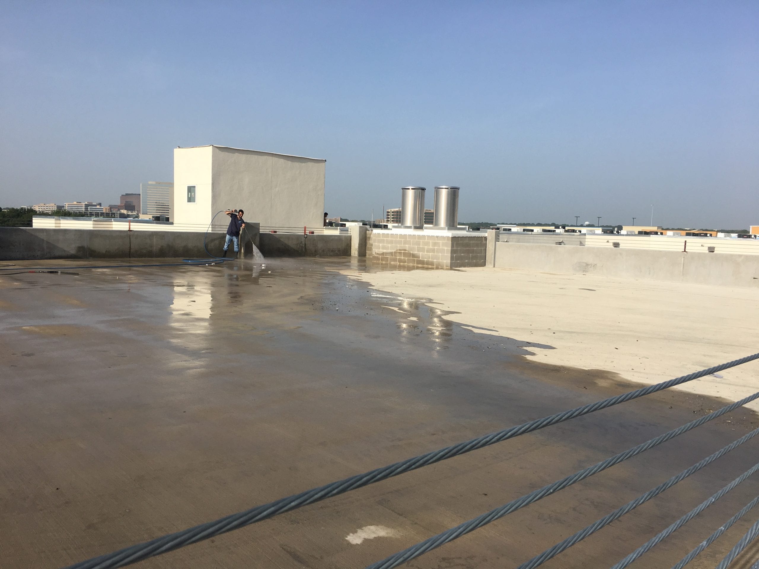 Commercial Power Washing Work 1