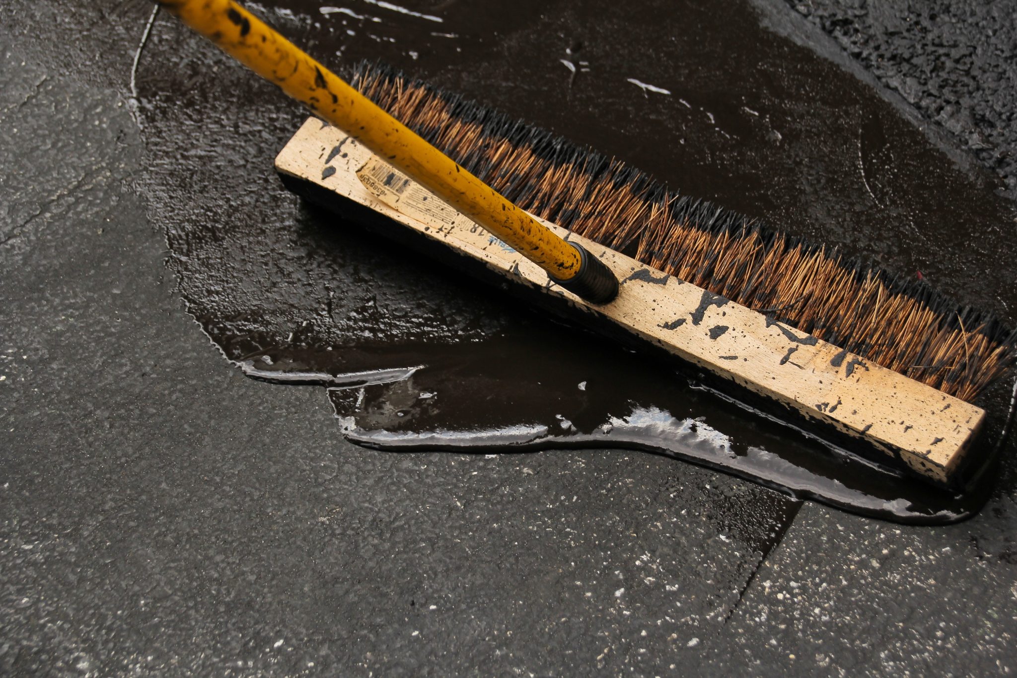 Residential Asphalt Seal Coating Work 10