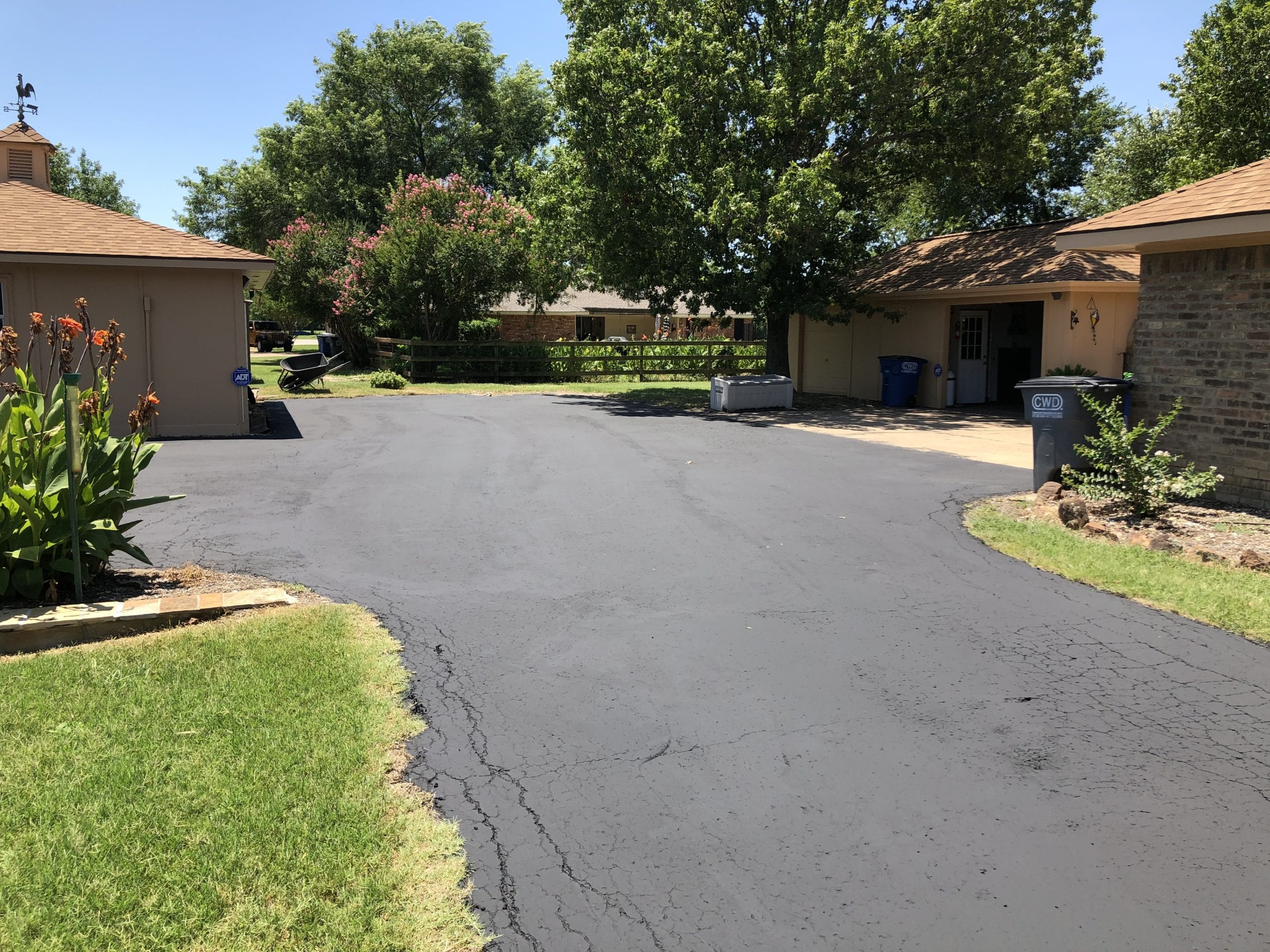 Residential Asphalt Seal Coating Work 5