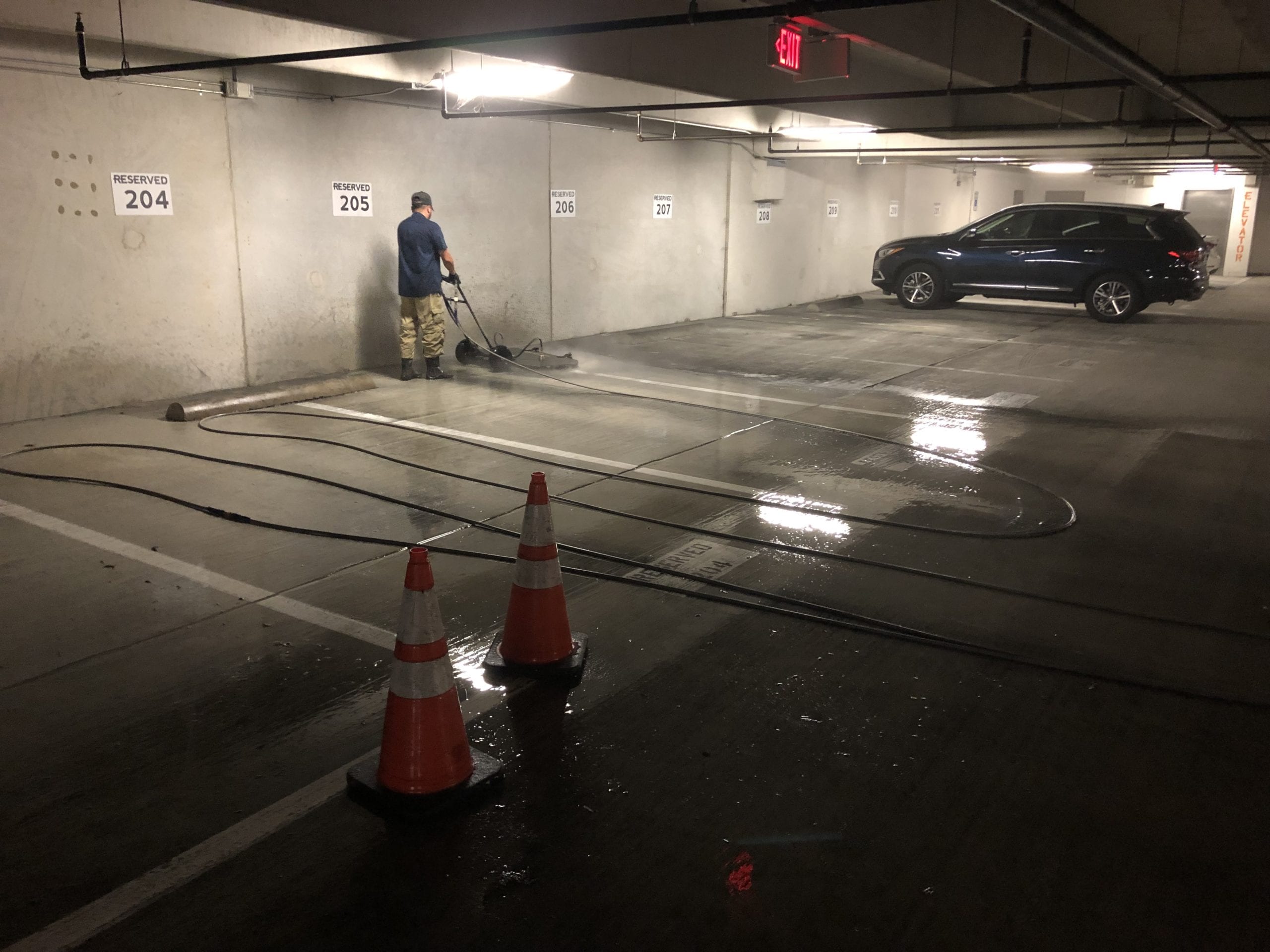 Commercial Power Washing Work 4