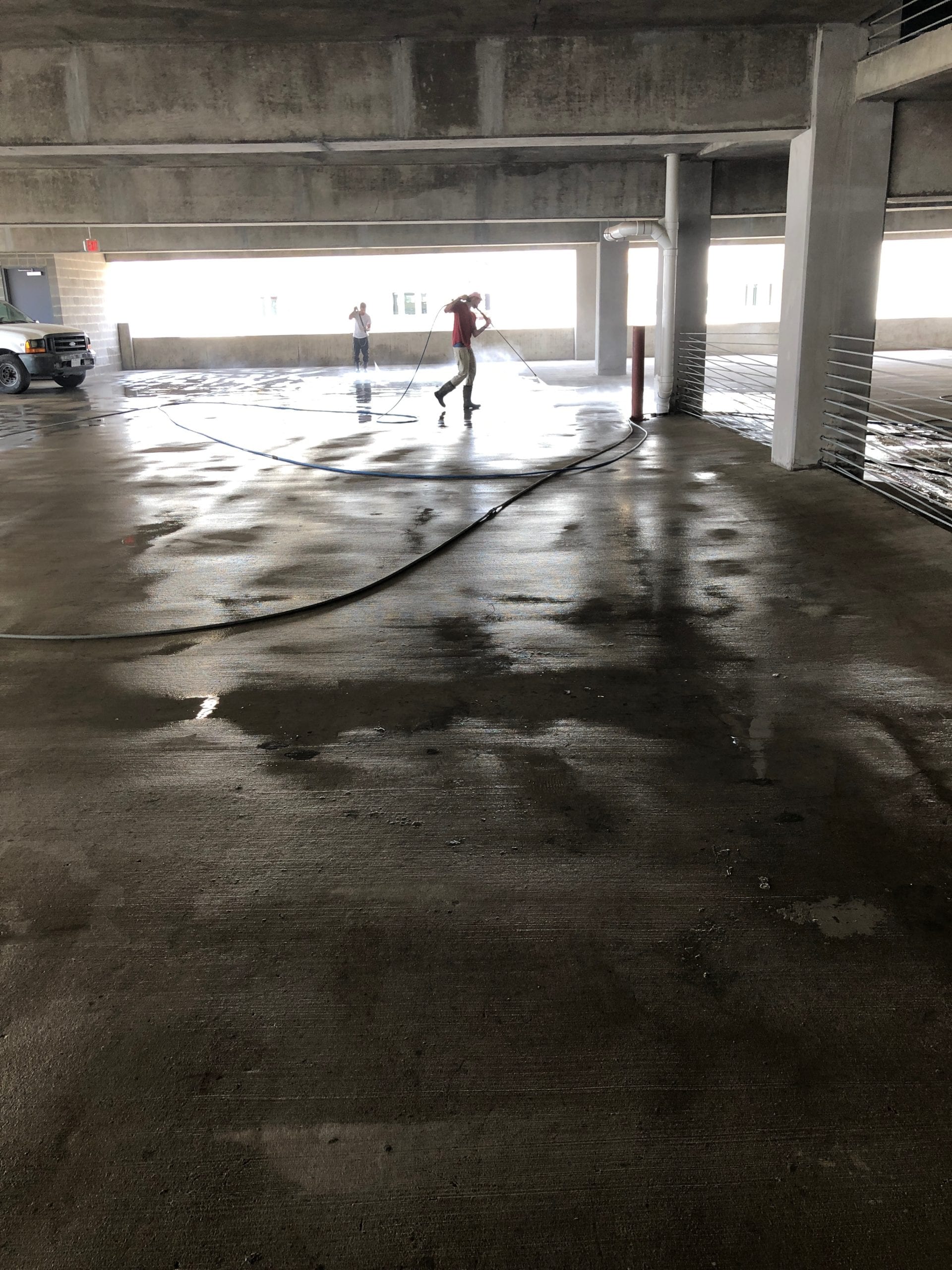 Commercial Power Washing Work 8