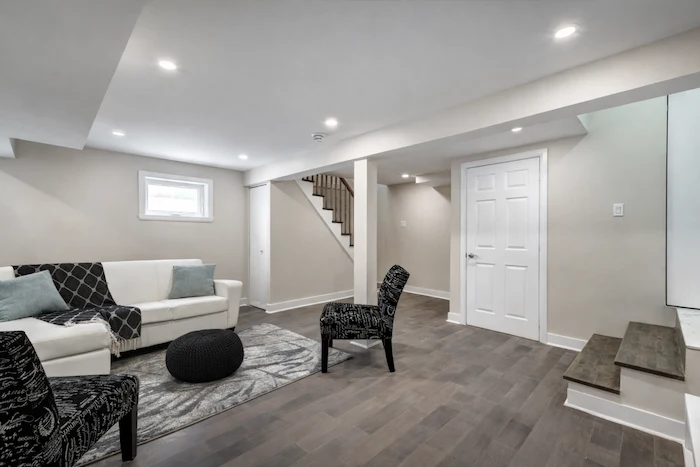 Basement that needs finishing in Seattle