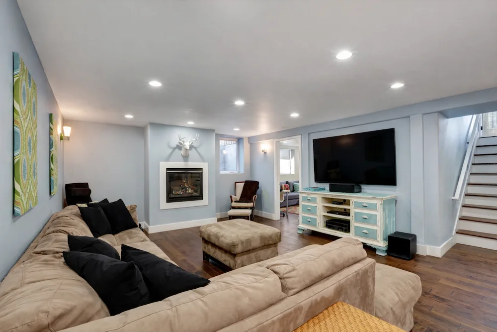 Full basement finishing