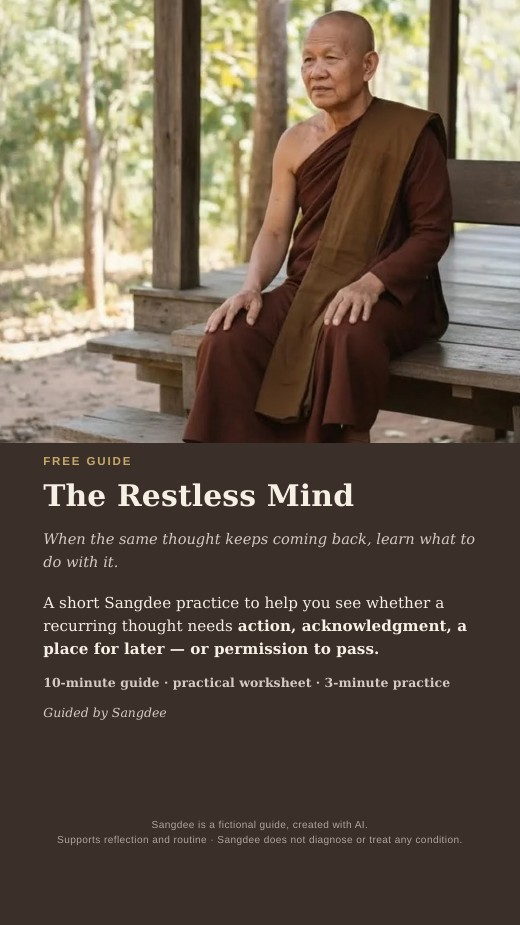 The cover of The Restless Mind