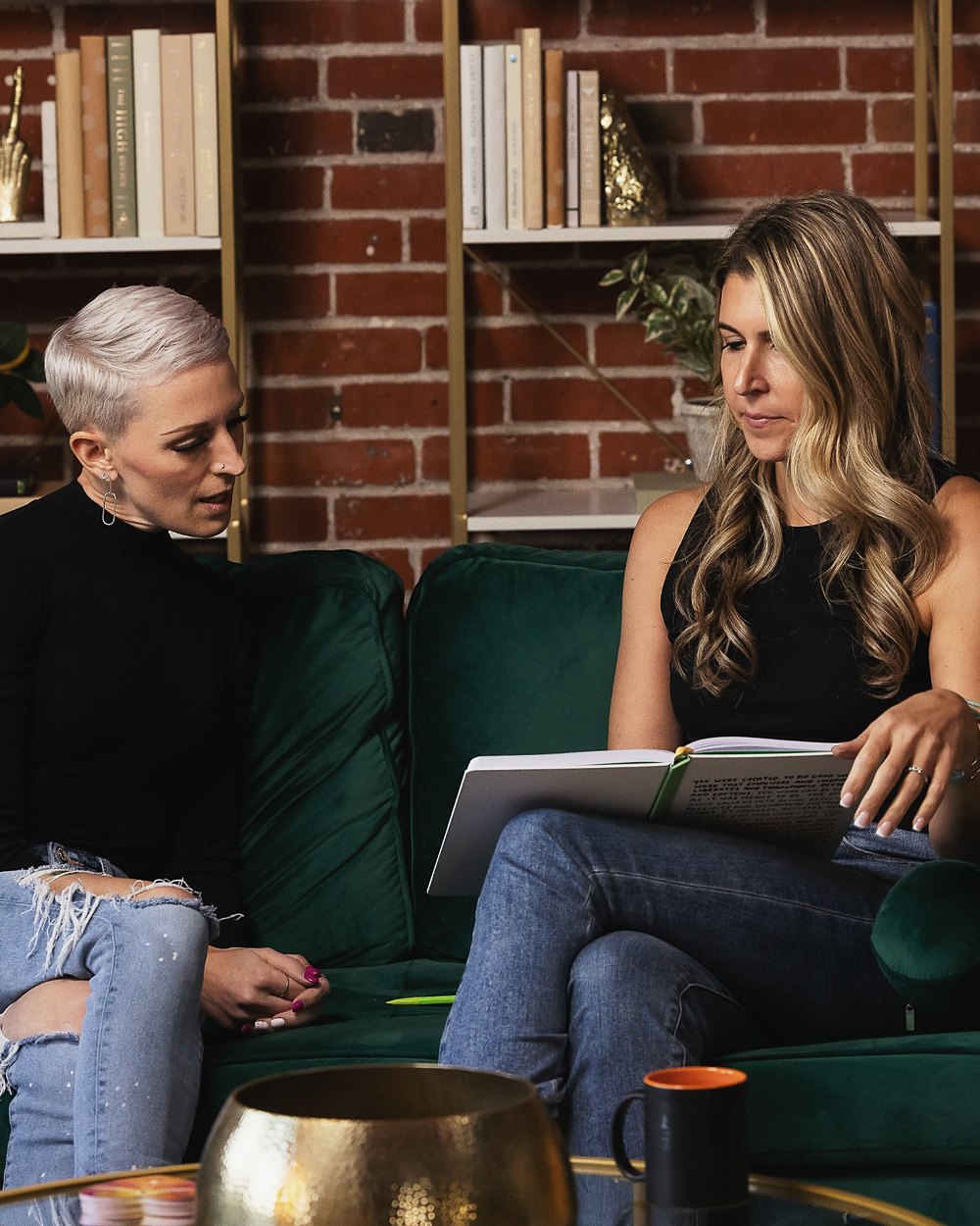 Carissa Hetrick in a private coaching session