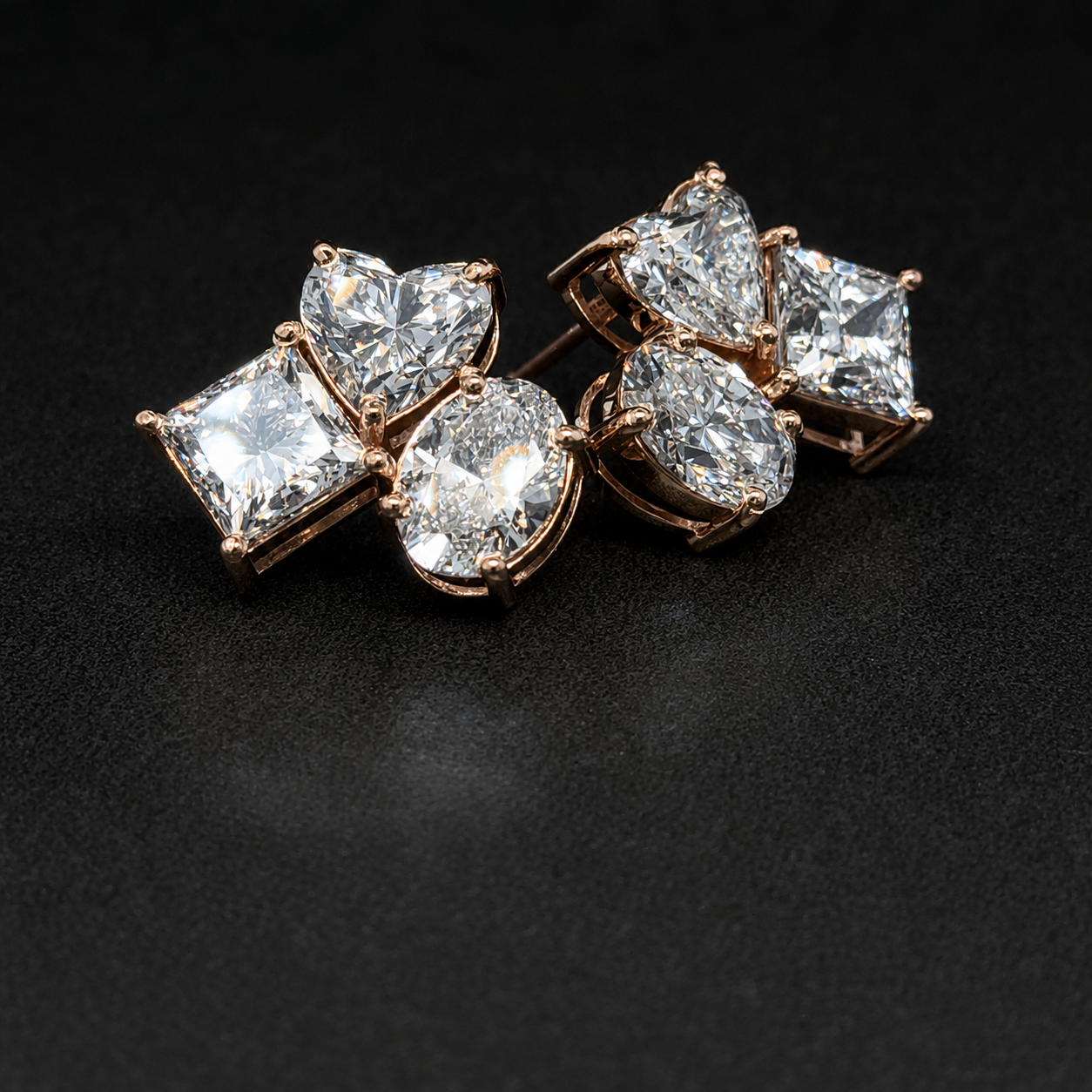 Kisme Royale Imperial Cluster Studs