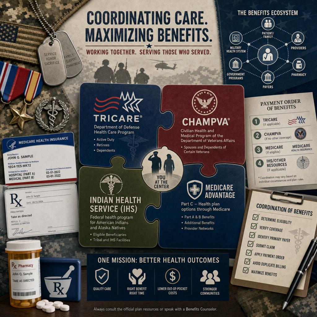 TRICARE CHAMPVA And Medicare In 2026 The Coordination Mistake Retirees Miss
