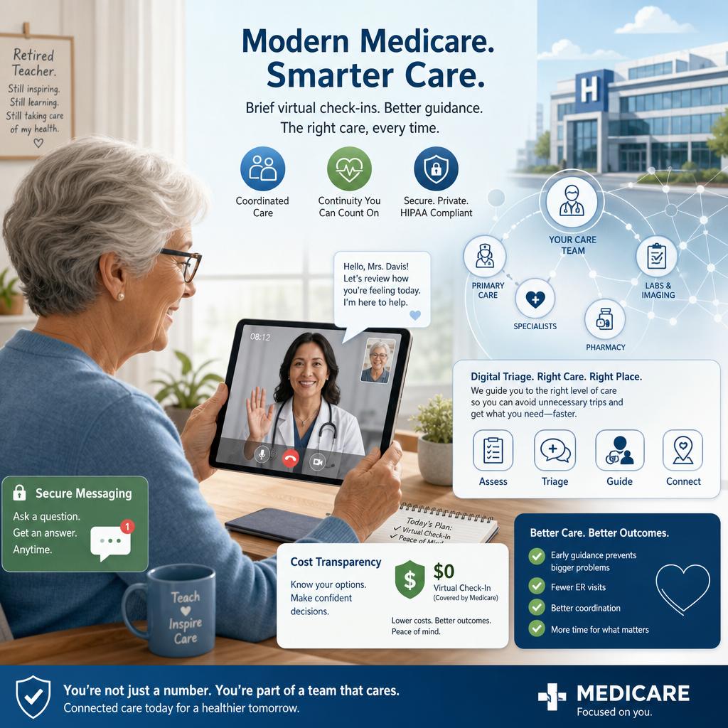 Medicare Virtual Check Ins In 2026 And The Ten Minute Coverage Decision