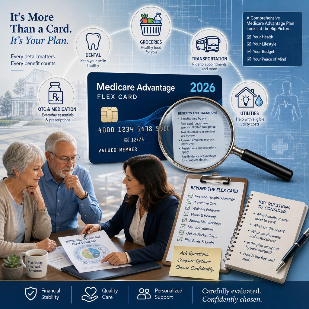 Medicare Advantage Flex Cards In 2026 Why Allowances Are Not The Same As Coverage