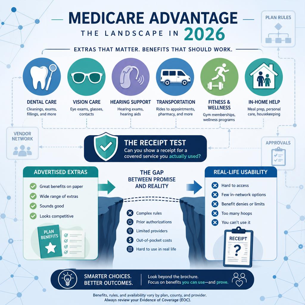 The 2026 Medicare Advantage Extra Benefit Receipt Test