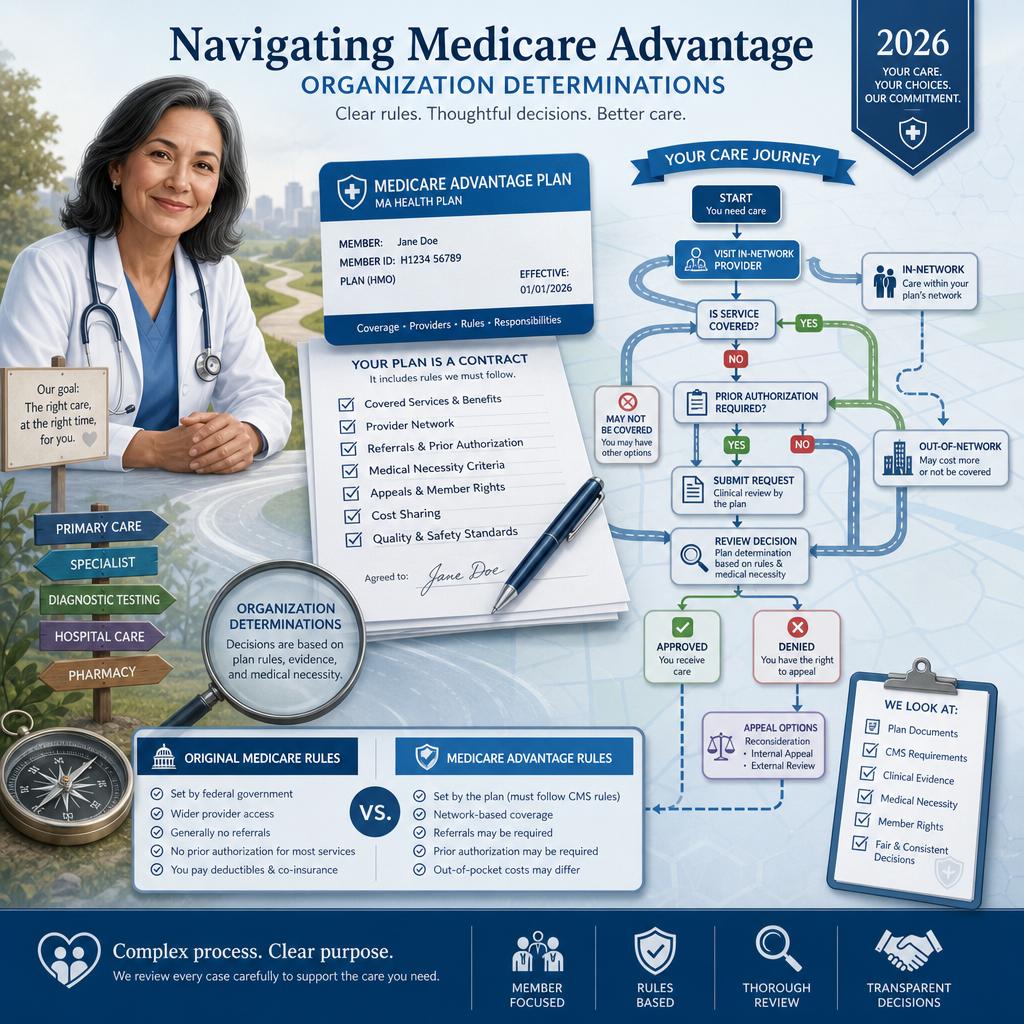Medicare Advantage Organization Determinations In 2026