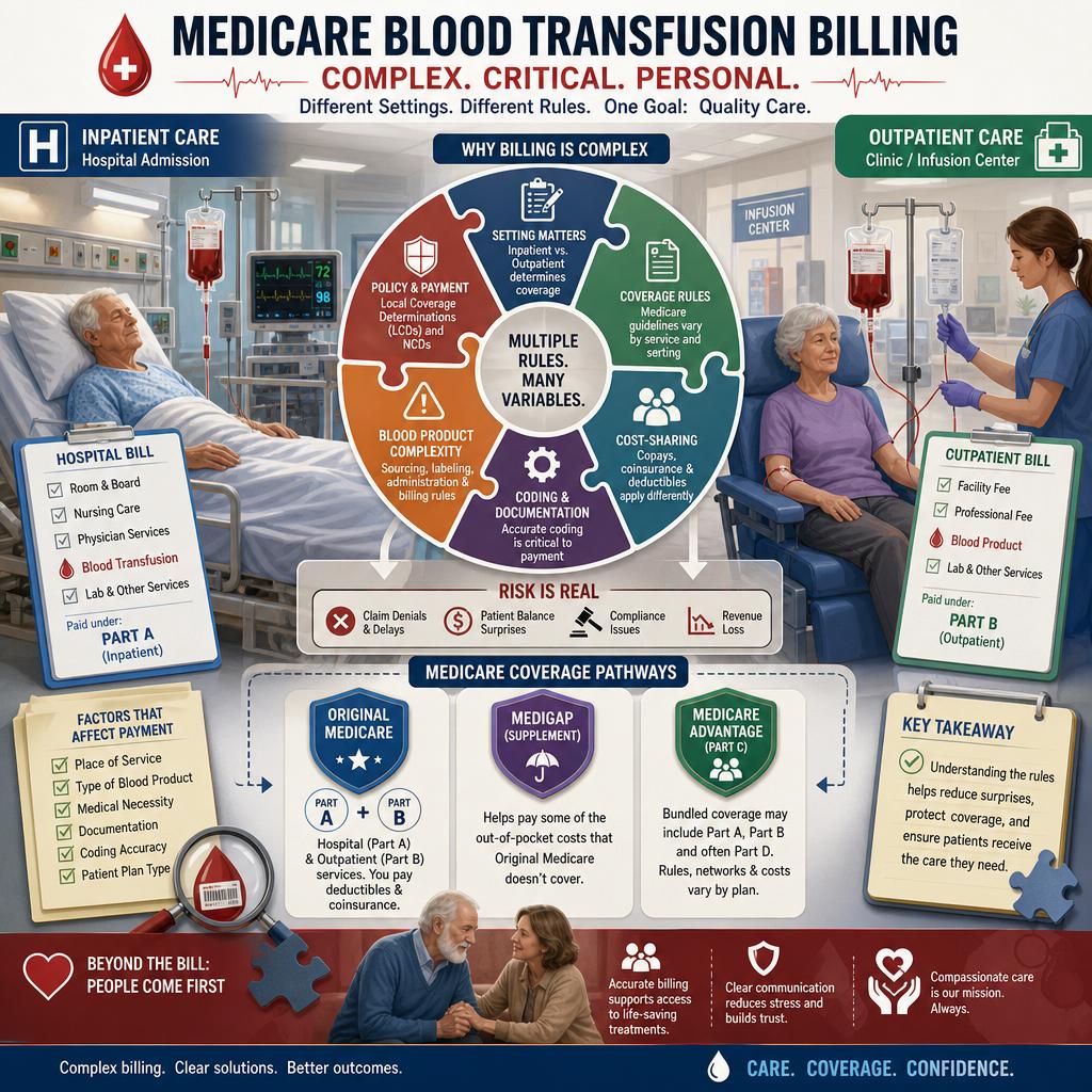 The 2026 Medicare Blood Transfusion Cost Rule Most People Learn Too Late