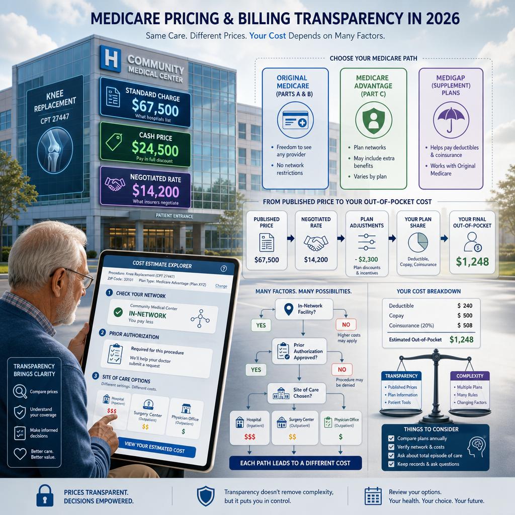 Medicare Hospital Price Transparency In 2026 Why A Posted Charge Is Not Your Final Bill