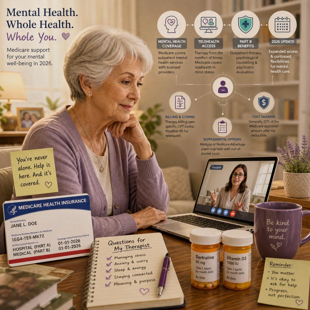 The 2026 Medicare Mental Health Network Check Before Therapy Begins