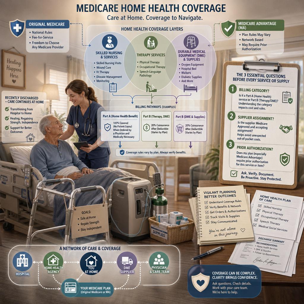 The 2026 Medicare Home Health Supply Split That Can Turn Recovery Into A Bill