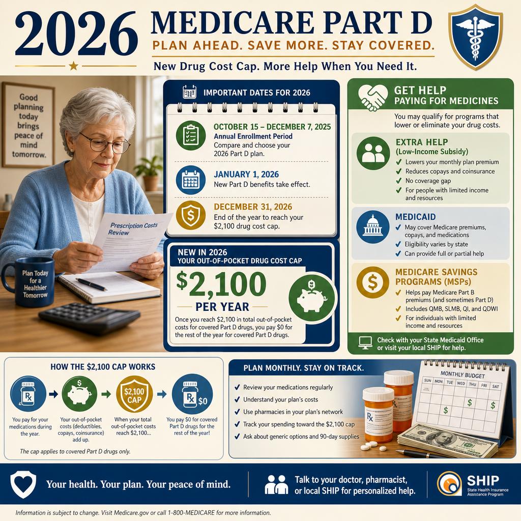 The 2026 Medicare Extra Help Reset That Can Quietly Change Your Drug Costs