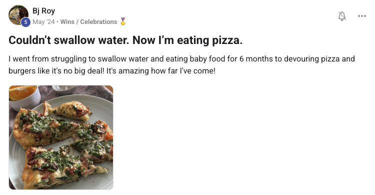 Member win - food