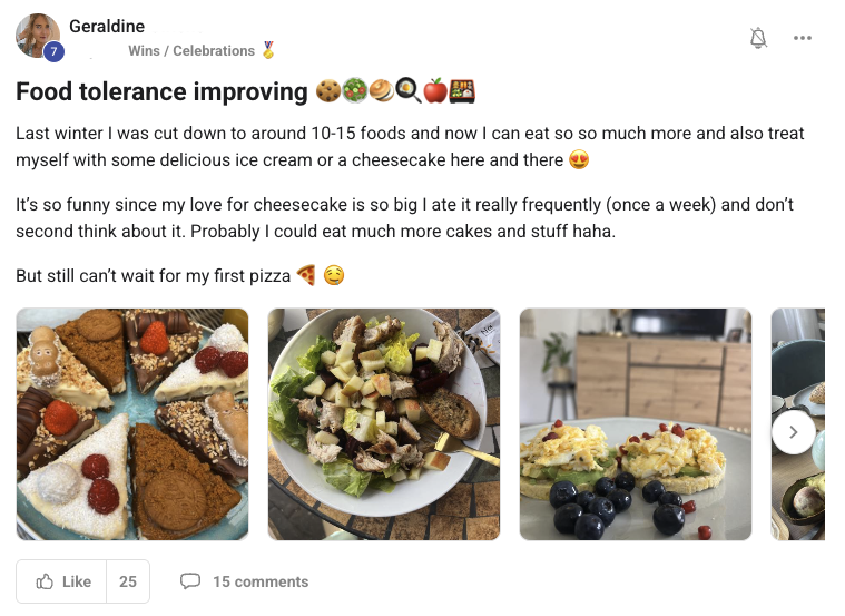 Member win - food