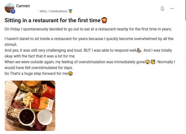 Member win - food
