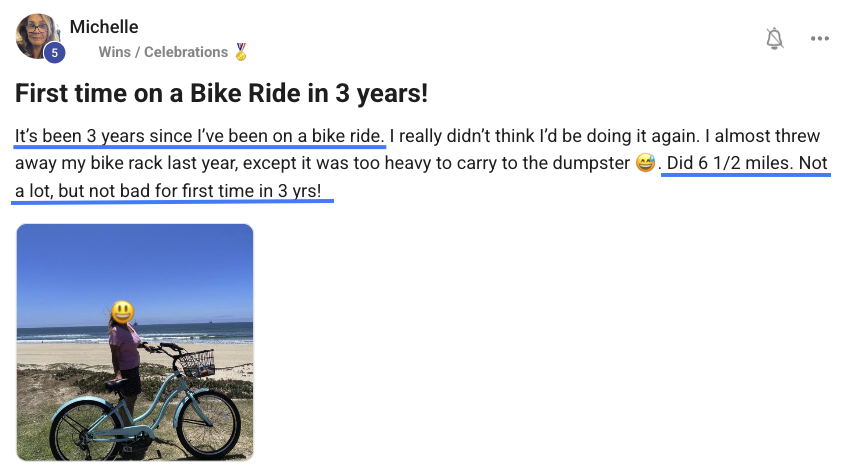 Member win - exercise