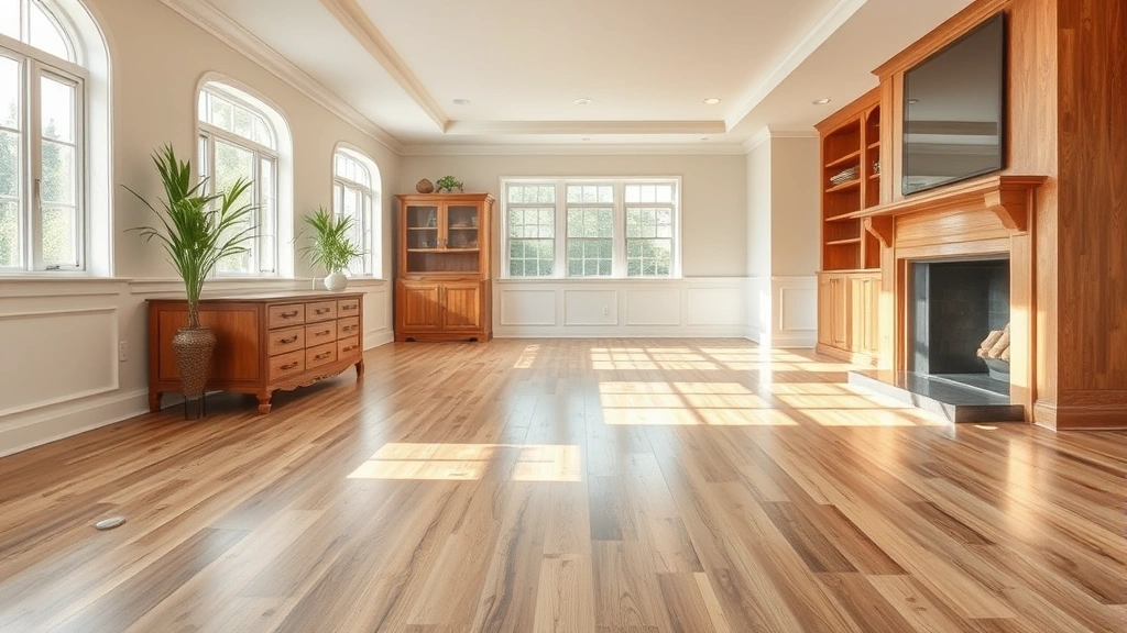 Flooring installation in a modern home setting in Ypsilanti, MI.