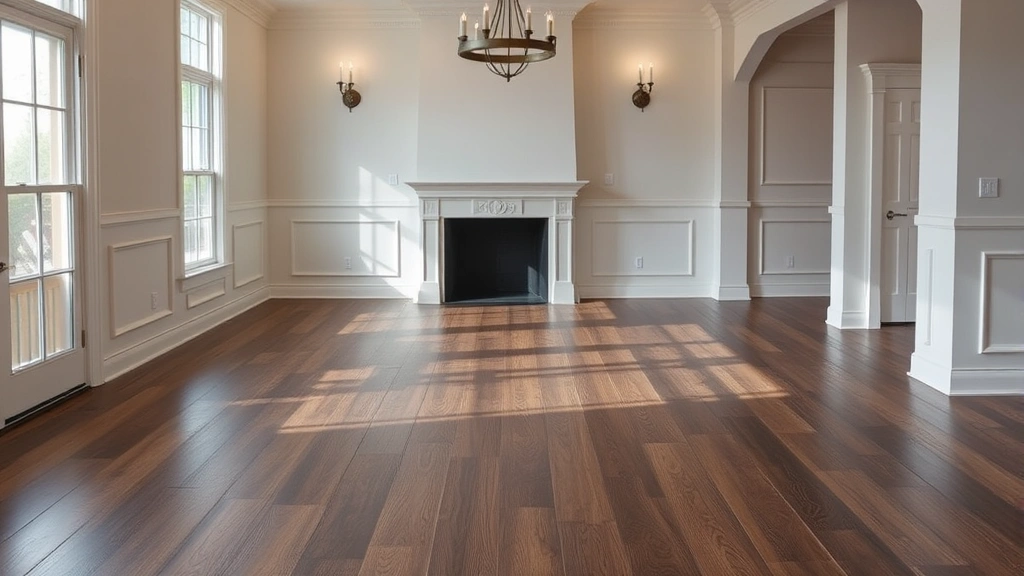Flooring installation in a home setting in Pinckney, MI.