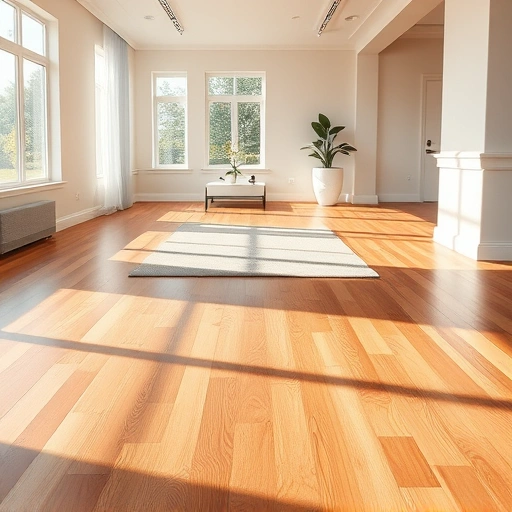 Spacious modern interior featuring polished hardwood flooring, neutral walls, and minimalist decor in Western Wayne County MI.