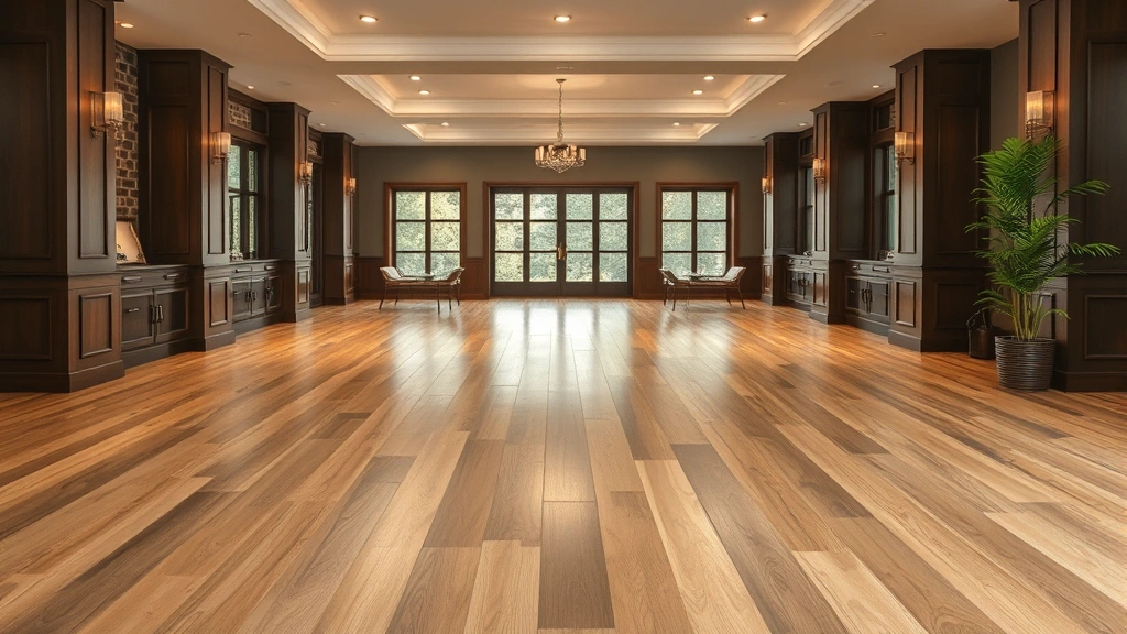 Flooring installation in a modern home in Farmington, MI.