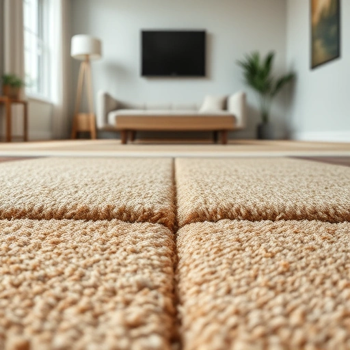 Carpet seam repair in Ann Arbor MI showcases expert craftsmanship in a cozy, well-lit interior space.